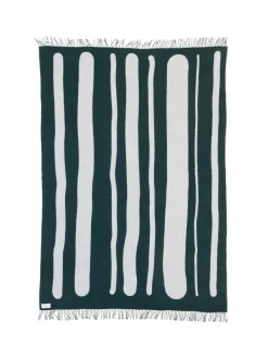 raawii Brush Plaid, green/porcelain fra Hot