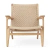 Carl Hansen & Søn CH25 Loungestol, eg olie af Hans J. Wegner Online