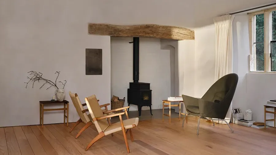 Carl Hansen & Søn CH25 Loungestol, eg olie af Hans J. Wegner Online