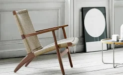 Carl Hansen & Søn CH25 Loungestol, eg olie af Hans J. Wegner Online