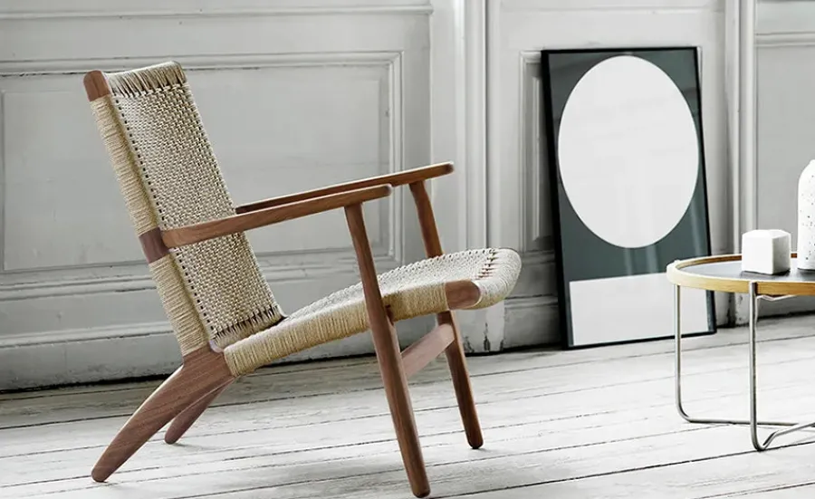 Carl Hansen & Søn CH25 Loungestol, eg olie af Hans J. Wegner Online
