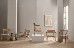 Carl Hansen & Søn CH25 Loungestol, eg olie af Hans J. Wegner Online