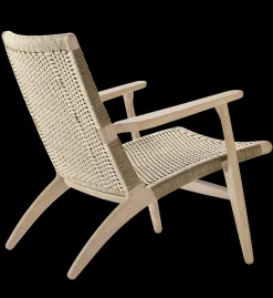 Carl Hansen & Søn CH25 Loungestol, eg olie af Hans J. Wegner Online