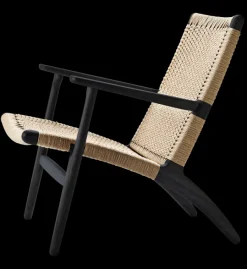 Carl Hansen & Søn CH25 Loungestol, eg olie af Hans J. Wegner Online
