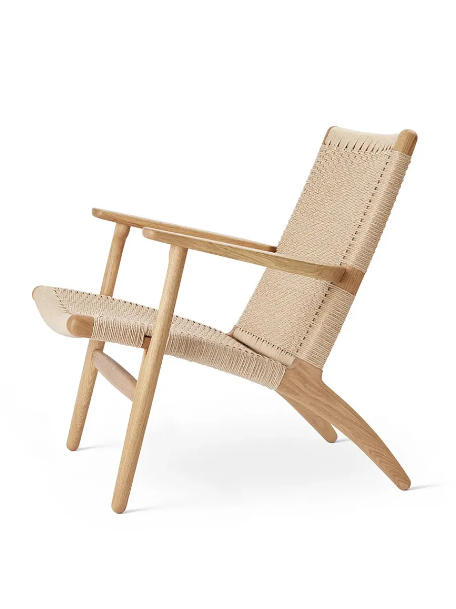 Carl Hansen & Søn CH25 Loungestol, eg olie af Hans J. Wegner Online