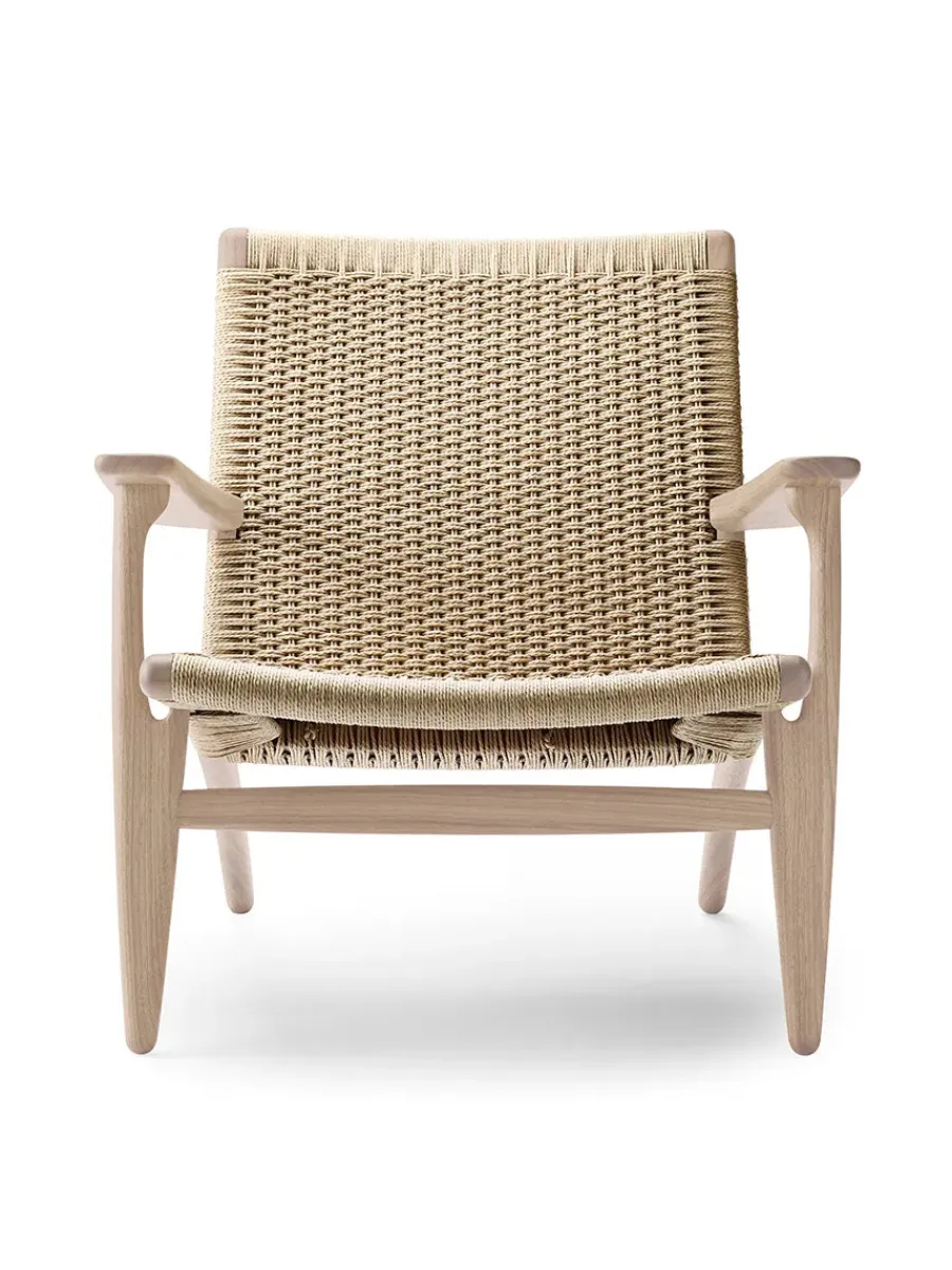 Carl Hansen & Søn CH25 Loungestol, eg olie af Hans J. Wegner Online