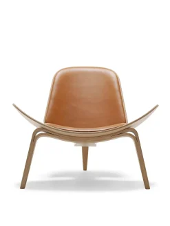 Carl Hansen & Søn CH07 Skalstol, eg olie/Loke 7748 af Hans J. Wegner Clearance