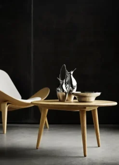 Carl Hansen & Søn CH07 Skalstol, eg olie/Loke 7748 af Hans J. Wegner Clearance