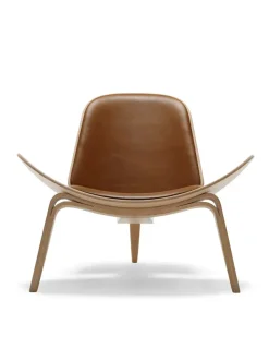 Carl Hansen & Søn CH07 Skalstol, eg olie/Loke 7748 af Hans J. Wegner Clearance
