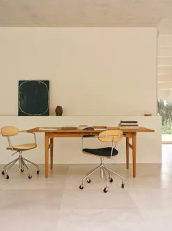 Carl Hansen & Søn CH621 Swivel stol, eg olie af Hans J. Wegner