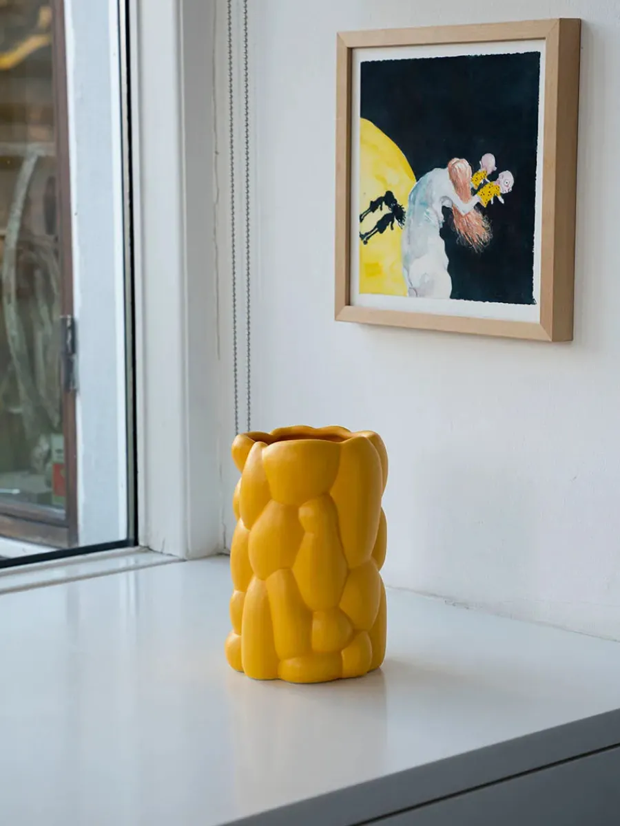 raawii Cloud Vase, vaporous grey fra Discount