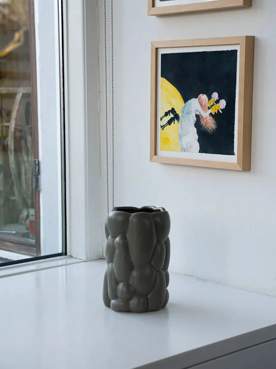 raawii Cloud Vase, vaporous grey fra Discount