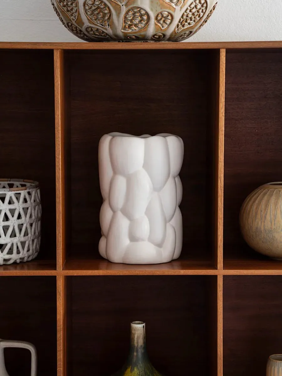 raawii Cloud Vase, vaporous grey fra Discount