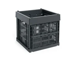 HAY Colour Crate Cube, Charcoal fra New