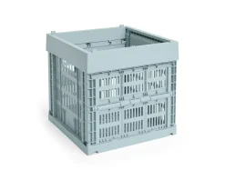 HAY Colour Crate Cube, Dusty blue fra Hot