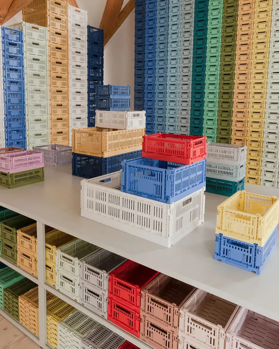 HAY Colour Crate Large, Bordeaux fra Discount