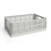 HAY Colour Crate Large, Grey fra Online