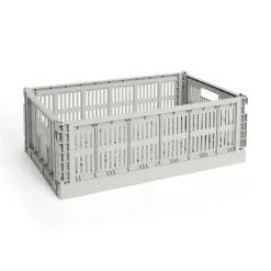HAY Colour Crate Large, Grey fra Online