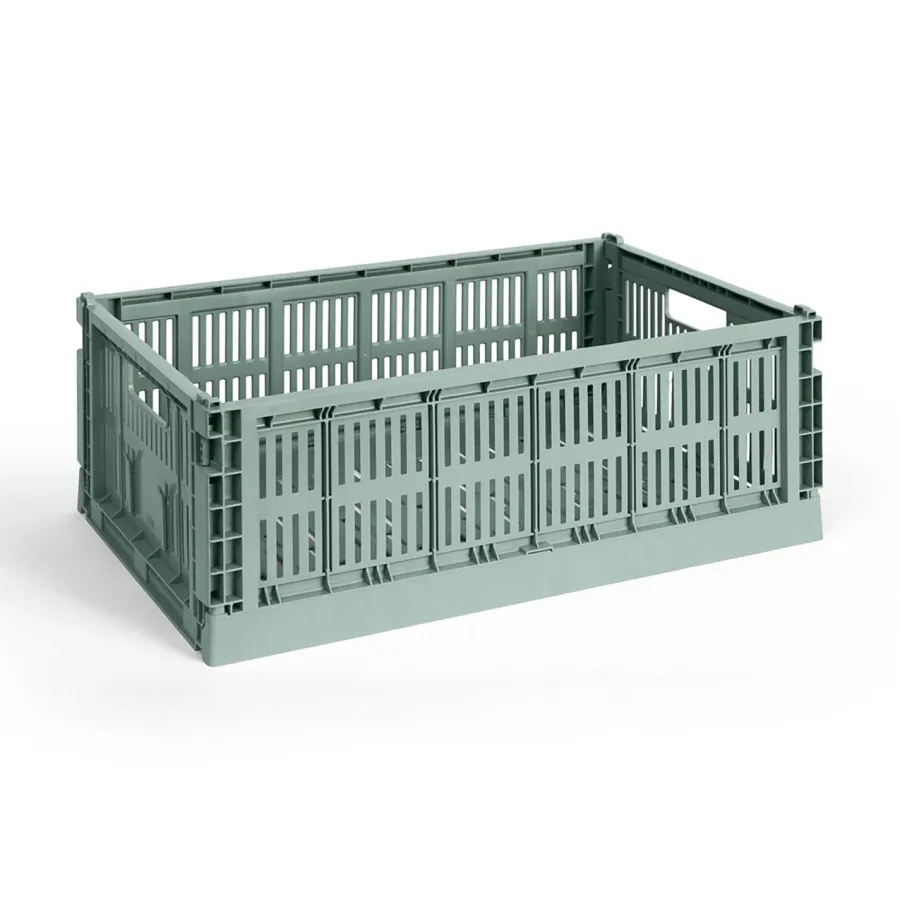 HAY Colour Crate Large, Grey fra Online