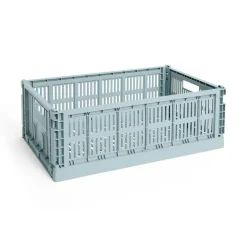 HAY Colour Crate Large, Soft blue fra