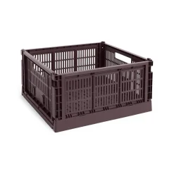 HAY Colour Crate Large Square, Bordeaux fra Best