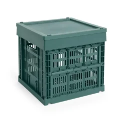 HAY Colour crate låg, Medium Square/Cube fra Best
