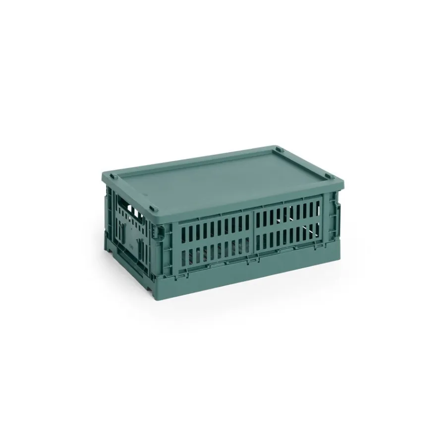 HAY Colour crate låg, small fra Outlet
