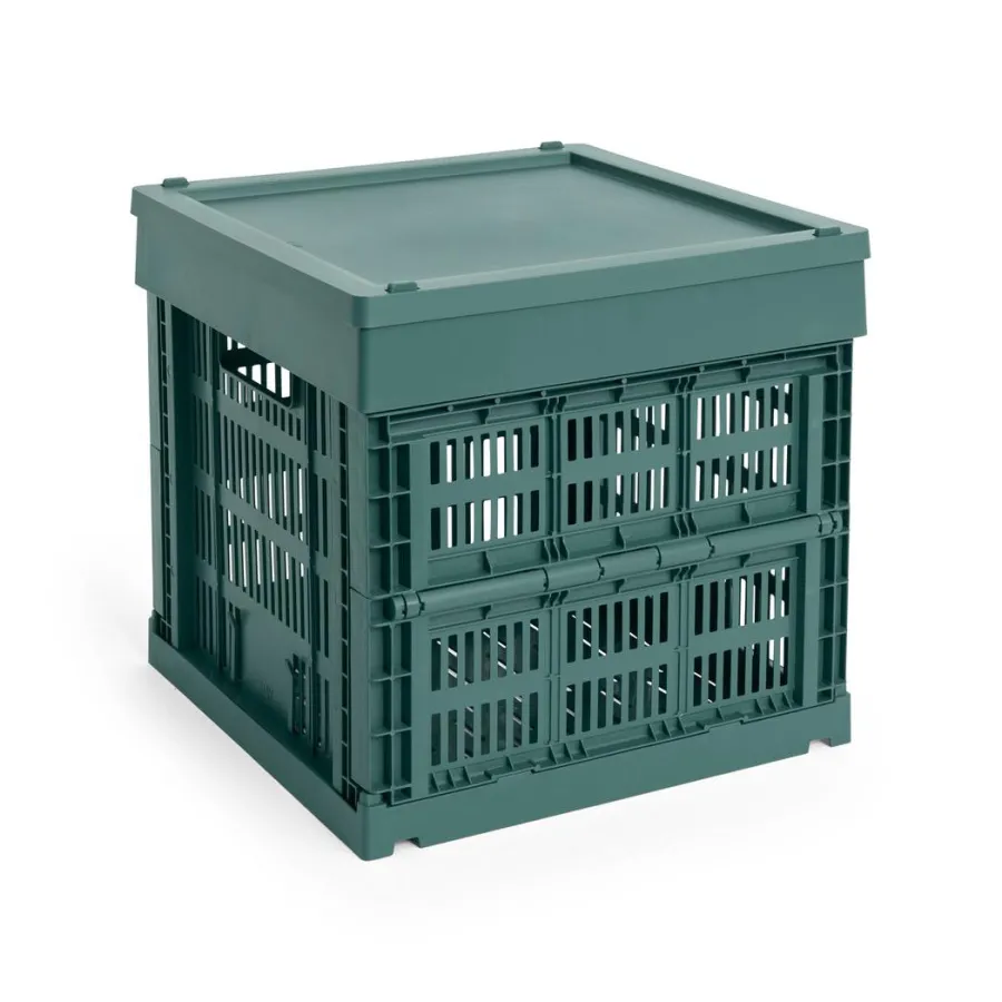 HAY Colour crate låg, small fra Outlet