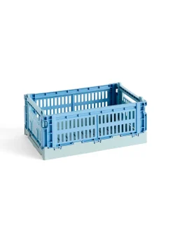 HAY Colour crate S, mix sky blue fra Online