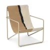 Ferm Living Desert Kids Chair, cashmere/soil fra Clearance