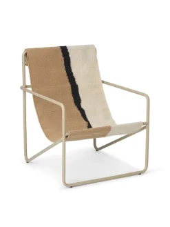 Ferm Living Desert Kids Chair, cashmere/soil fra Clearance