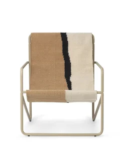 Ferm Living Desert Kids Chair, cashmere/soil fra Clearance