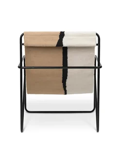 Ferm Living Desert Lounge Chair, sort fra Sale