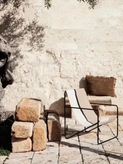 Ferm Living Desert Lounge Chair, sort fra Sale