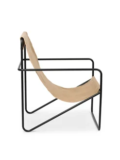 Ferm Living Desert Lounge Chair, sort fra Sale