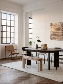 Ferm Living Desert Lounge Chair, sort fra Sale