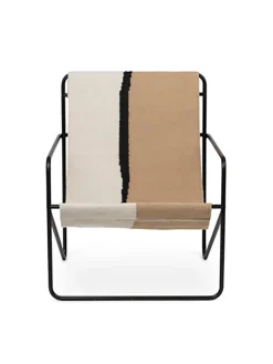 Ferm Living Desert Lounge Chair, sort fra Sale