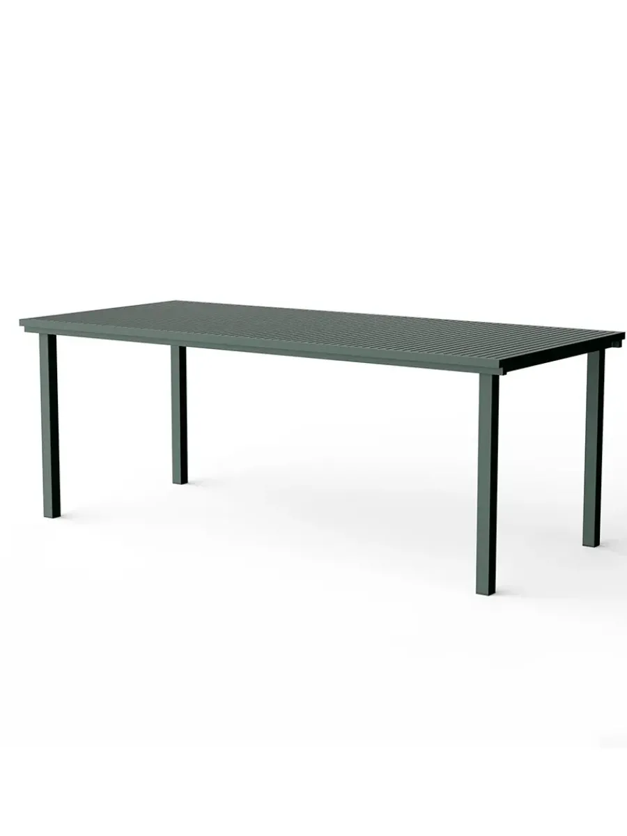 Nine Dining Table 200,5 x 90 cm, grøn fra 19 Outdoors Outlet