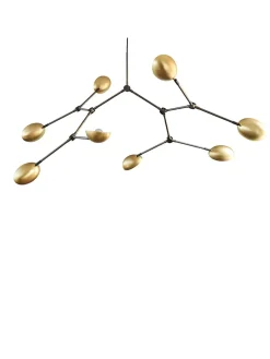 101 Copenhagen Drop Chandelier, brass fra Best