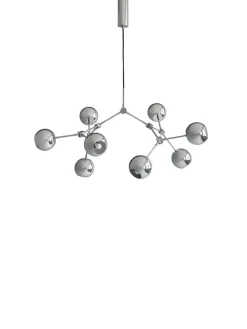 101 Copenhagen Drop Chandelier Globe, Mini, Chrome fra Clearance