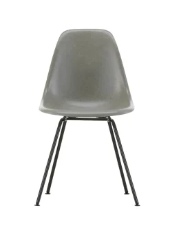 Vitra Eames Fiberglass Chair DSX, sortlakeret fra New
