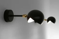 Editions Serge Mouille Eye Small Wall Lamp af Serge Mouille