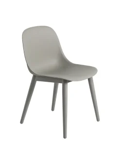 Muuto Fiber side chair wood fra Sale
