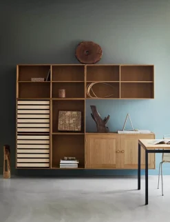 Carl Hansen & Søn FK63 Reol med bakker fra Discount