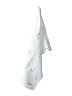 Blåmst Flower Viskestykke fra Clearance