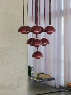 &Tradition Flowerpot Chandelier VP10, 10 pendants reversed fra Clearance