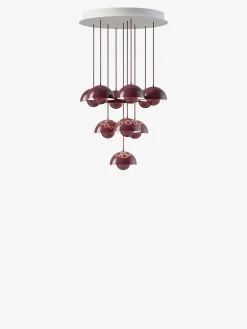 &Tradition Flowerpot Chandelier VP10, 10 pendants reversed fra Clearance