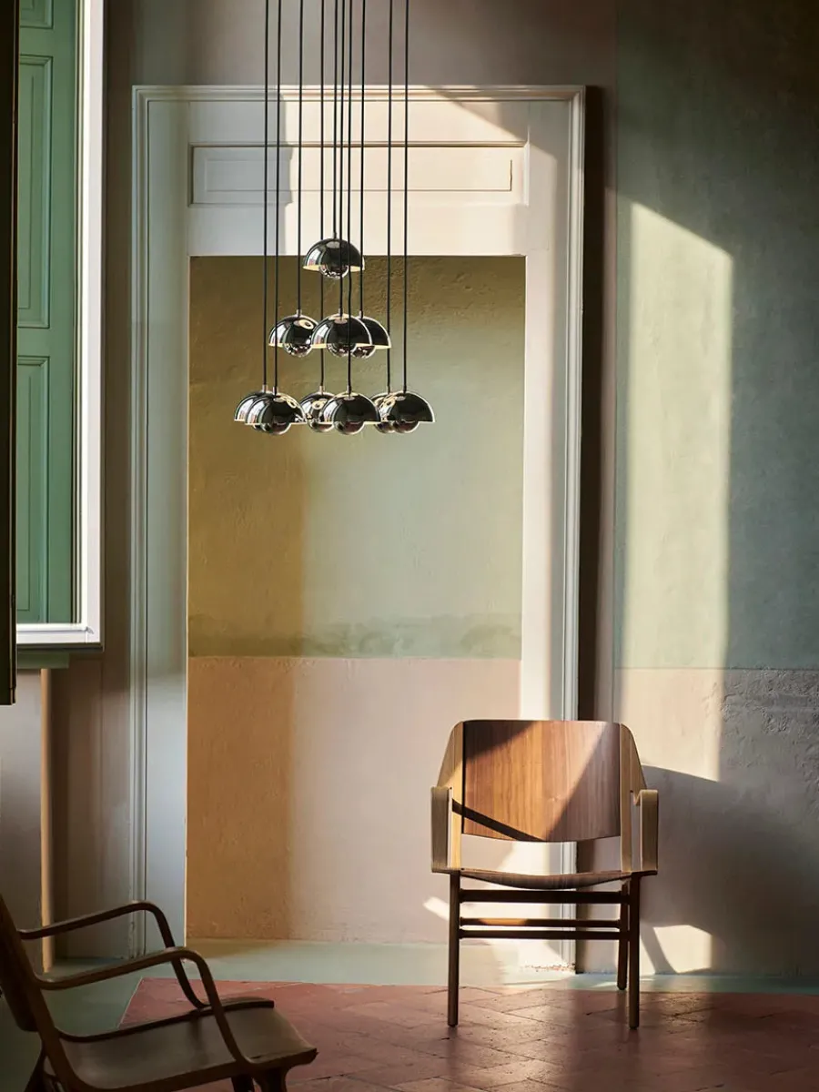 &Tradition Flowerpot Chandelier VP10, 31 pendants fra