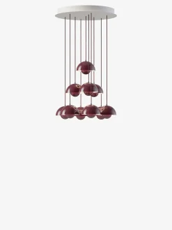 &Tradition Flowerpot Chandelier VP10, 31 pendants fra
