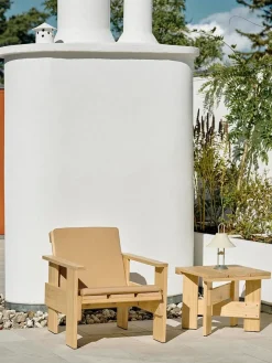 HAY Foldbar sædehynde til Crate Loungechair, Beige fra